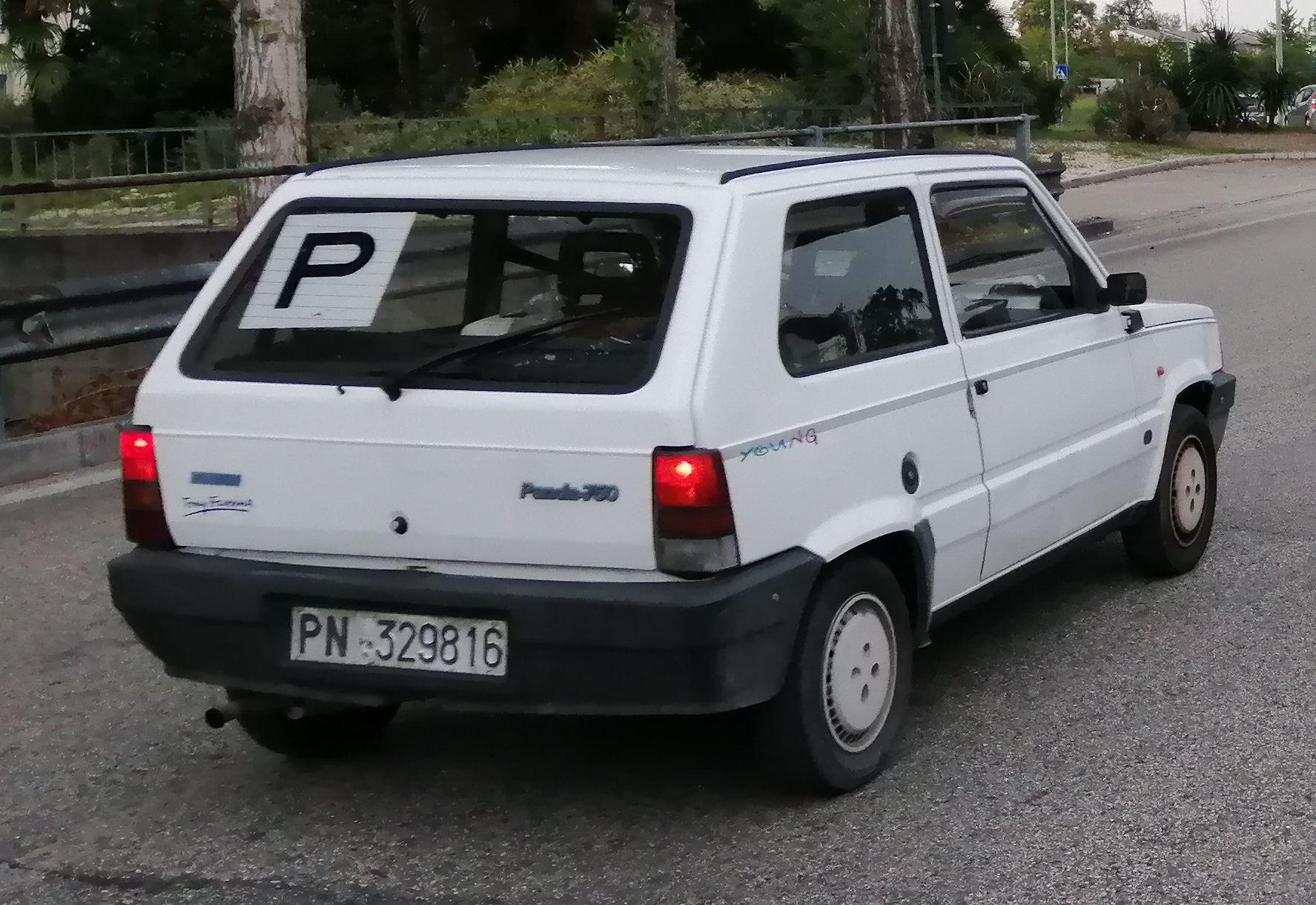 PN 329816, FIAT Panda 1st gen (141A/153A), facelift, 1986–2003