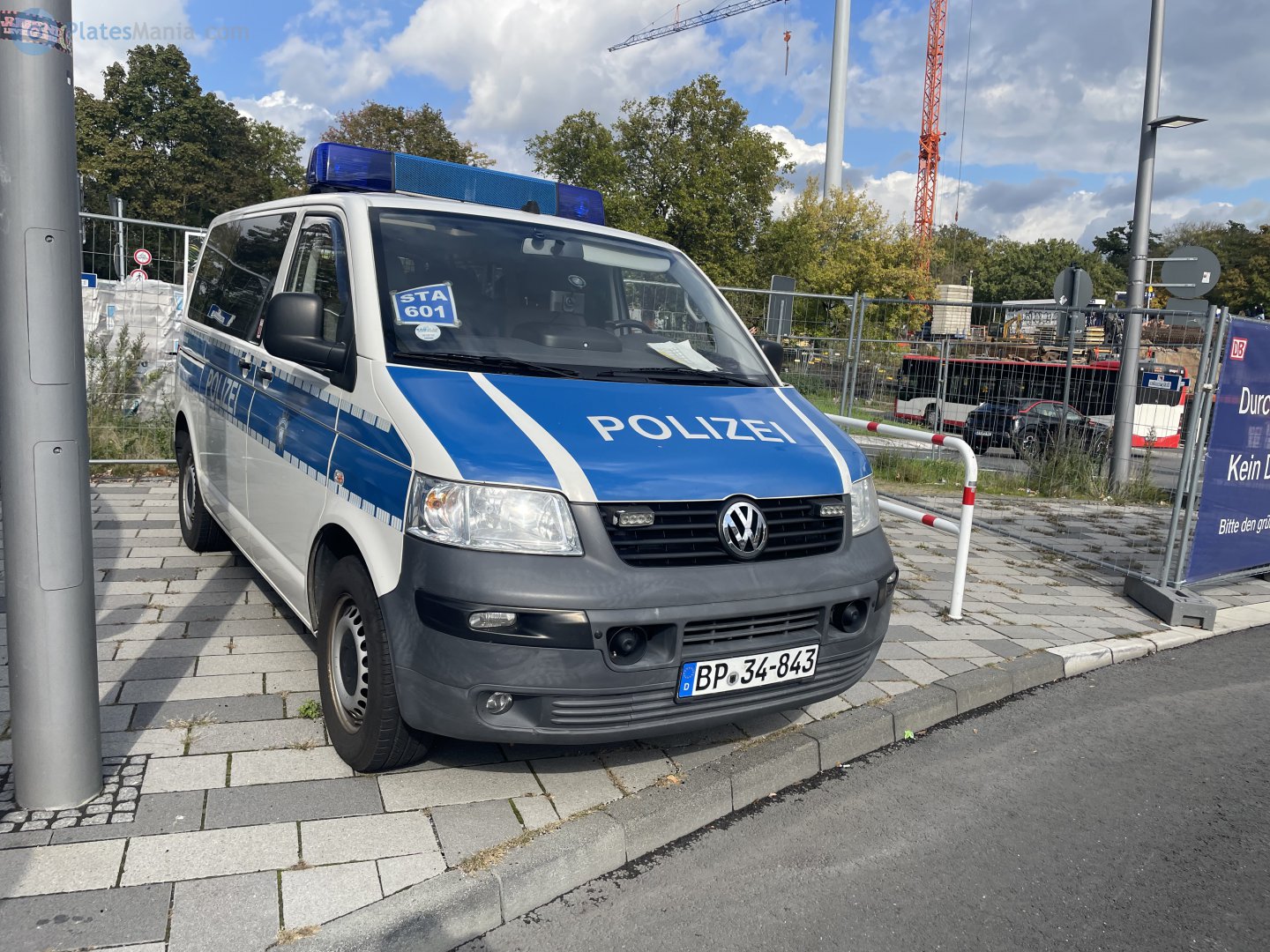 BP 34-843, Volkswagen Transporter 5th gen Van (T5) (7E/7H), 2003–2009