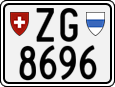 License plate of Switzerland, Motorcycles
