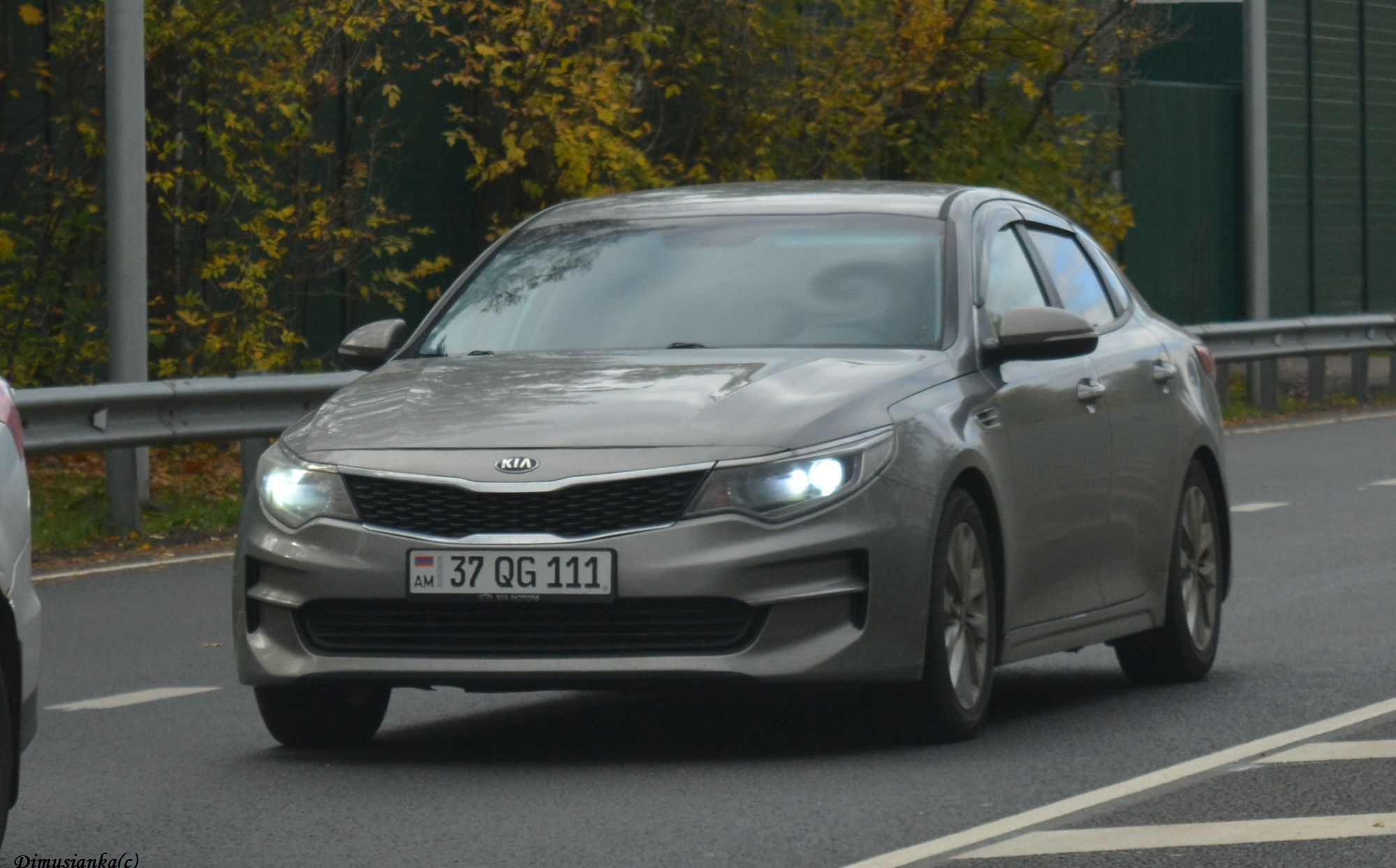 37 QG 111, Kia Optima 4th gen Sedan (JF), 2015–2020