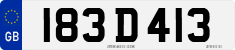 License plate of the United Kingdom, Diplomatic