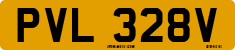 License plate of the United Kingdom, 1963 year system