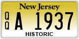 New Jersey, Vanity Plates