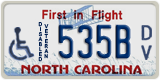 North Carolina, Disabled Veteran (XXXX)