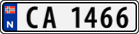 License plate of Norway, Trailers, motorcycles, special vehicles