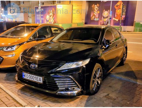 KO 0001 EA, Toyota Camry