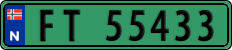 License plate of Norway, Commercial vehicles