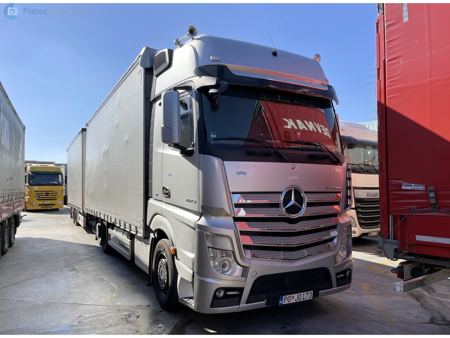 PG JG173, Mercedes-Benz Actros 3rd gen (MP4/MP5), 2011–