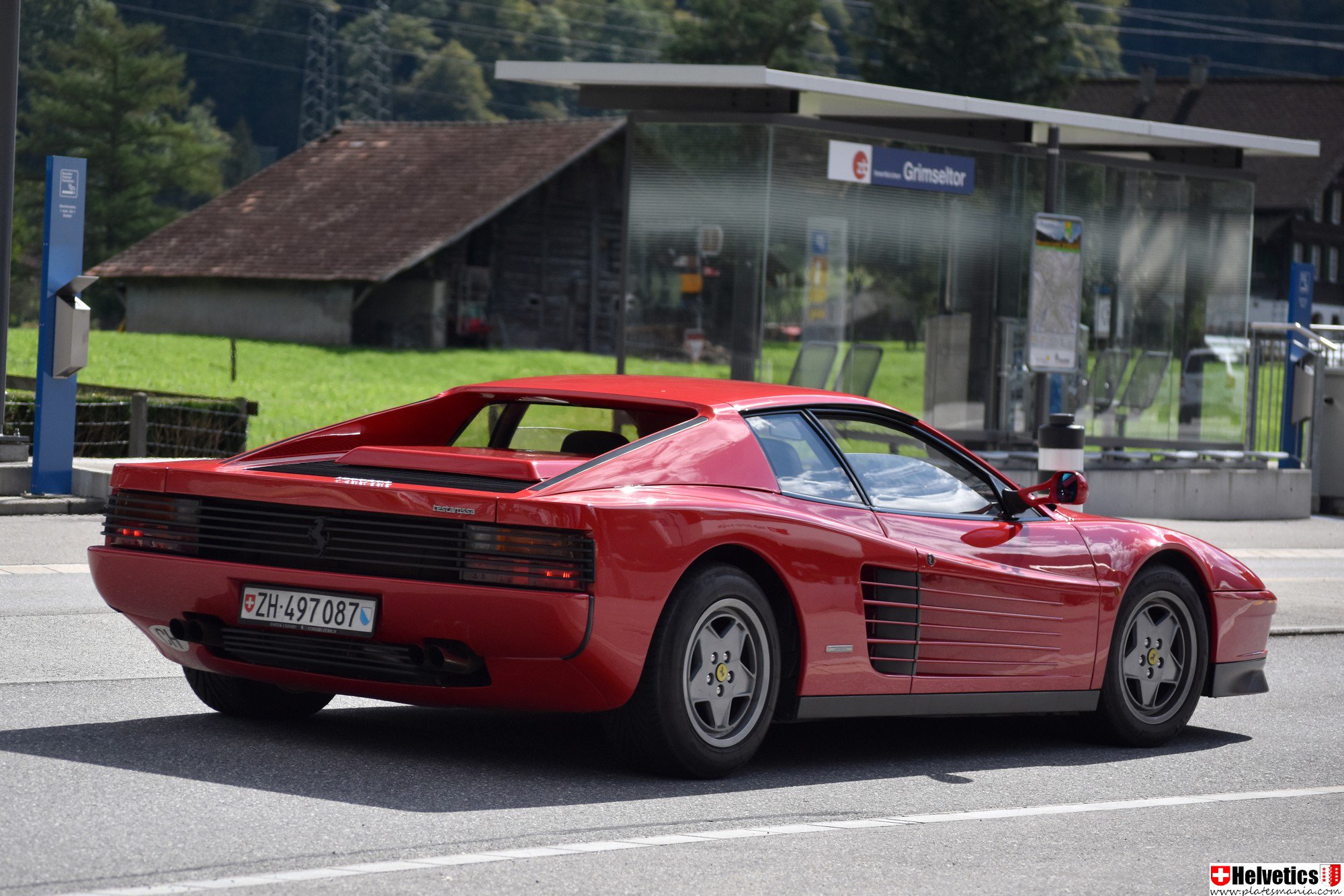 ZH 497087, Ferrari Testarossa 1st gen (F110), 1984–1991