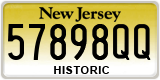 New Jersey, Historic (QQ12345 / 12345QQ)