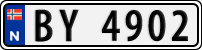 License plate of Norway, Trailers, motorcycles, special vehicles