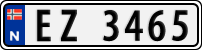 License plate of Norway, Trailers, motorcycles, special vehicles