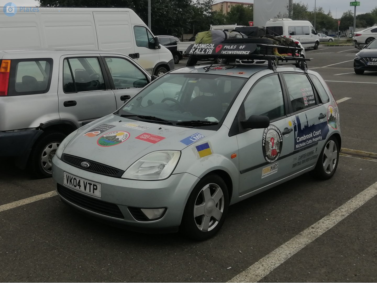 VK04VTP, Ford Fiesta 5th gen 5-door Hatch (B256/BV256), 2002–2005 (–2010 for LATAM-market)