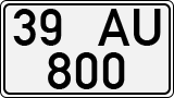 License plate of Turkey, Regular plates