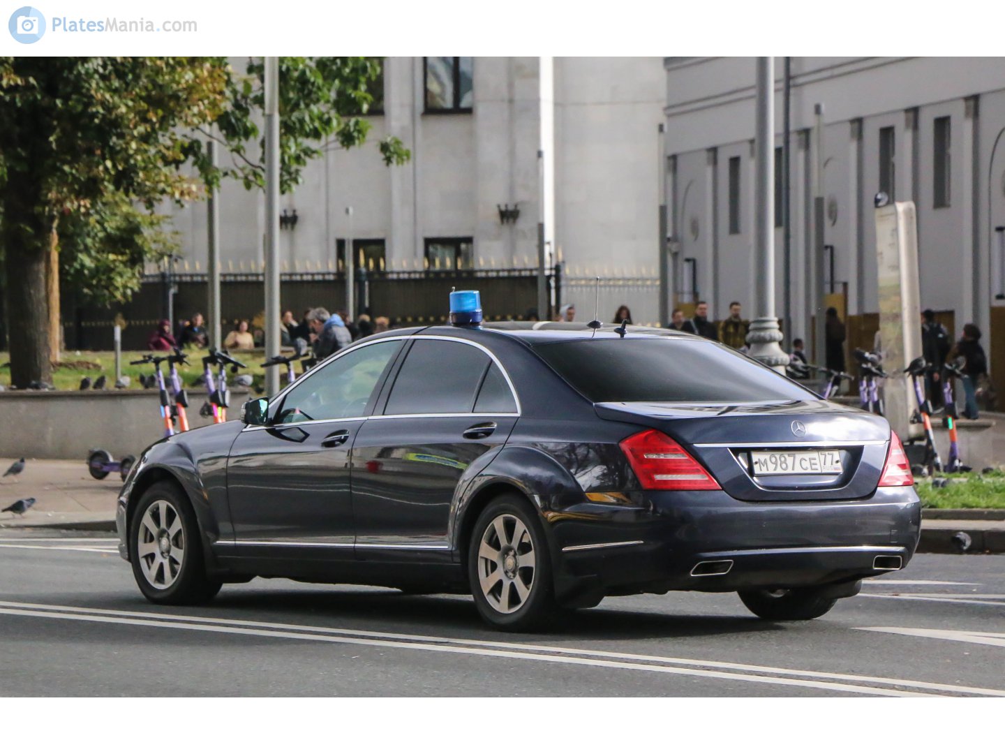 м 987 се 77, Mercedes-Benz S-Klasse 7th gen (W221/V221), 2005–2013