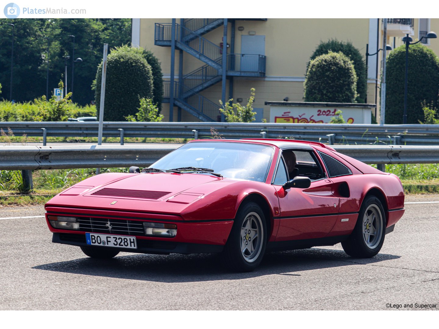 BO F 328 H, Ferrari 328 1st gen (GTS) Targa (F106), 1985–1989