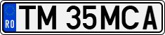 License plate of Romania, Regular plates