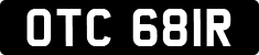 License plate of the United Kingdom, 1963 year system