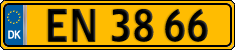 License plate of Denmark, Commercial vehicles