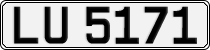 License plate of Norway, Trailers, motorcycles, special vehicles