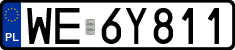License plates of Poland, Regular car plates
