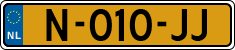 License plate of the Netherlands, Cars