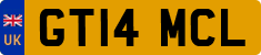 License plate of the United Kingdom, 2001 year system