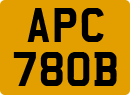 License plate of the United Kingdom, 1963 year system