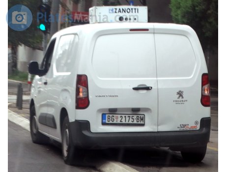 BG 2175-BM, Peugeot Partner