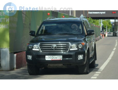 е002сх777, Toyota Land Cruiser