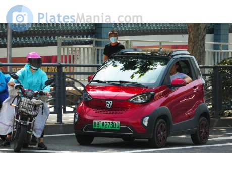 鲁B·A27300, Baojun E100