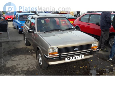 KPX 874Y, Ford Fiesta