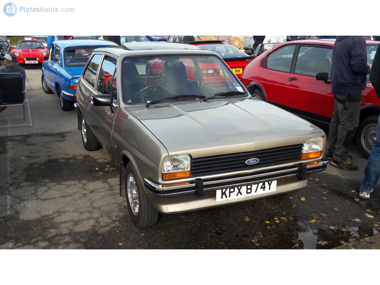 KPX874Y, Ford Fiesta 1st gen Hatch (FBT), 1976–1983