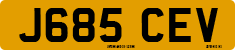 License plate of the United Kingdom, 1983 year system