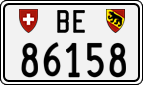 License plate of Switzerland, Cars