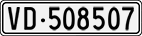 License plate of Switzerland, Cars