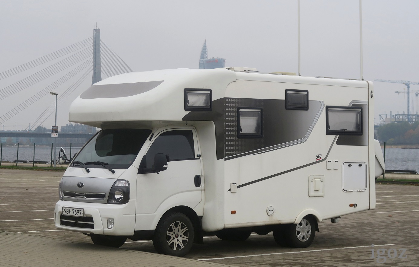 98마 7697, Kia Bongo 4th gen (III) (PU), facelift, 2012–