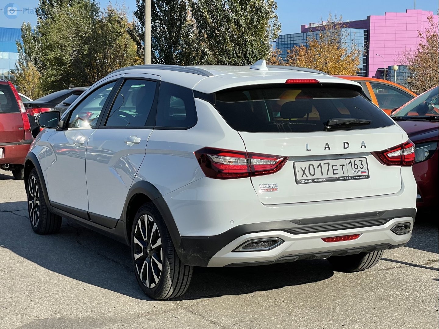 х 017 ет 163, Lada (VAZ) Vesta 1st gen SW Cross (GFK), facelift, 2022–