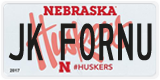 Nebraska, Vanity Plates