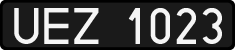License plates of Poland, 1976 year system