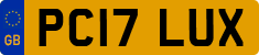 License plate of the United Kingdom, 2001 year system