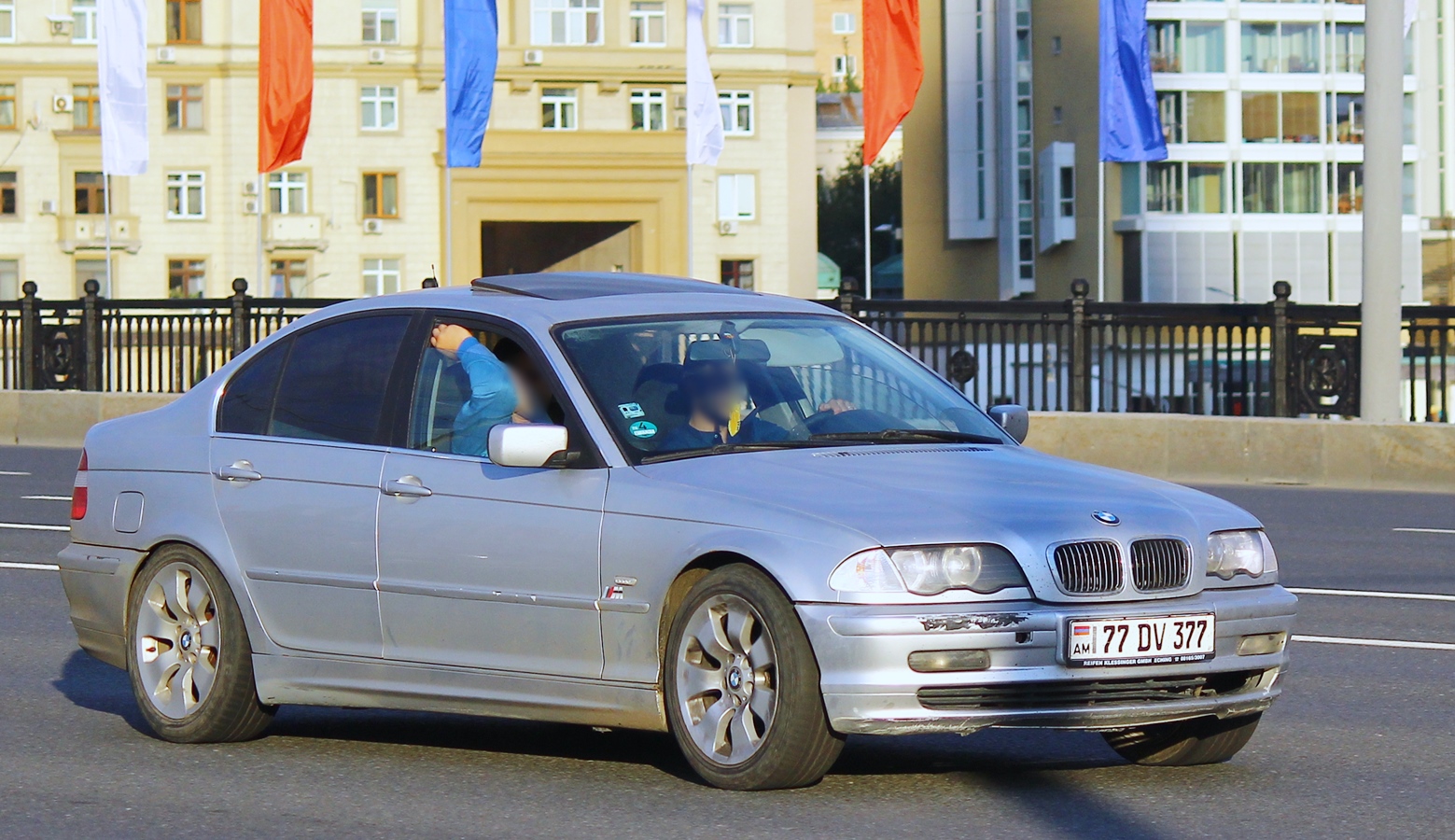 77 DV 377, BMW 3 Series 4th gen Sedan (E46), 1998–2005