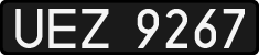 License plates of Poland, 1976 year system