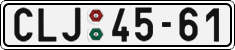 License plate of the Czech Republic, Cars (1960)