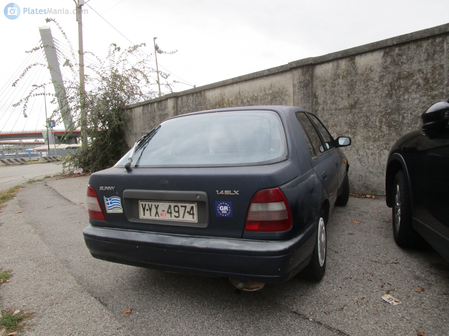YYX-4974, Nissan Sunny 7th gen 5-door Liftback (N14; EU-market), 1990–1996