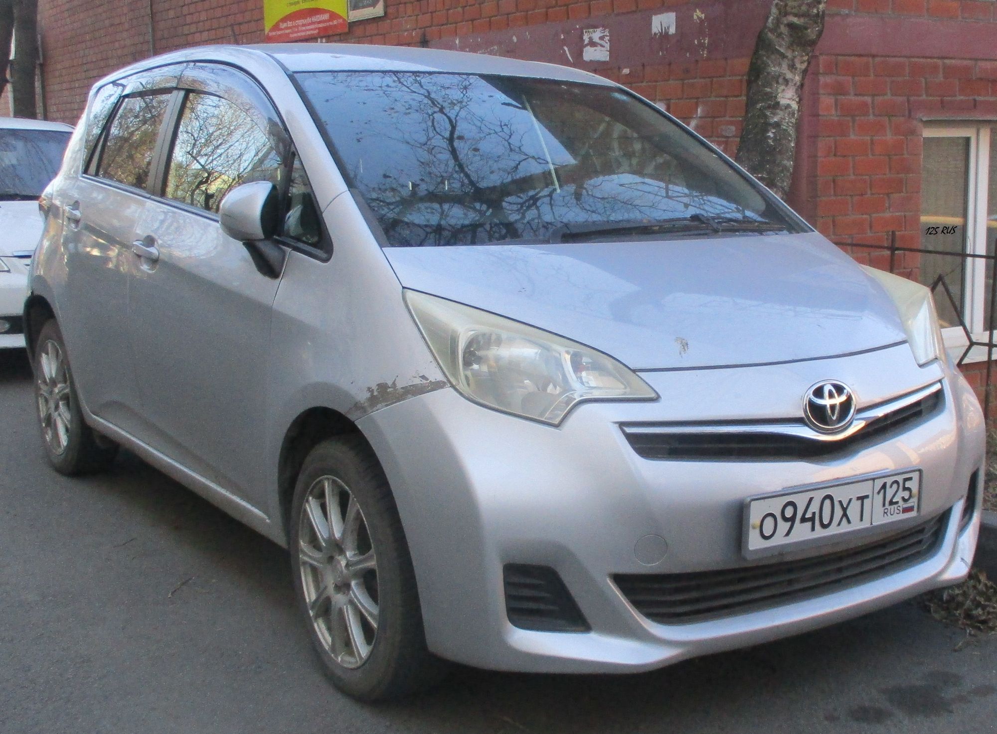 о 940 хт 125, Toyota Ractis 2nd gen (XP120), 2010–2016