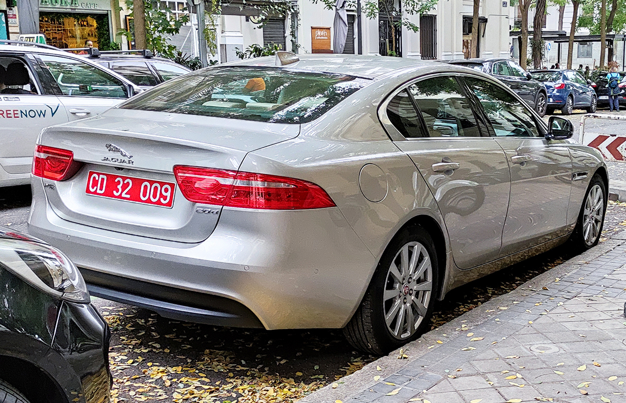 CD 32 009, Jaguar XE 1st gen (X760), 2015–2019