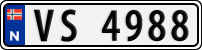 License plate of Norway, Trailers, motorcycles, special vehicles