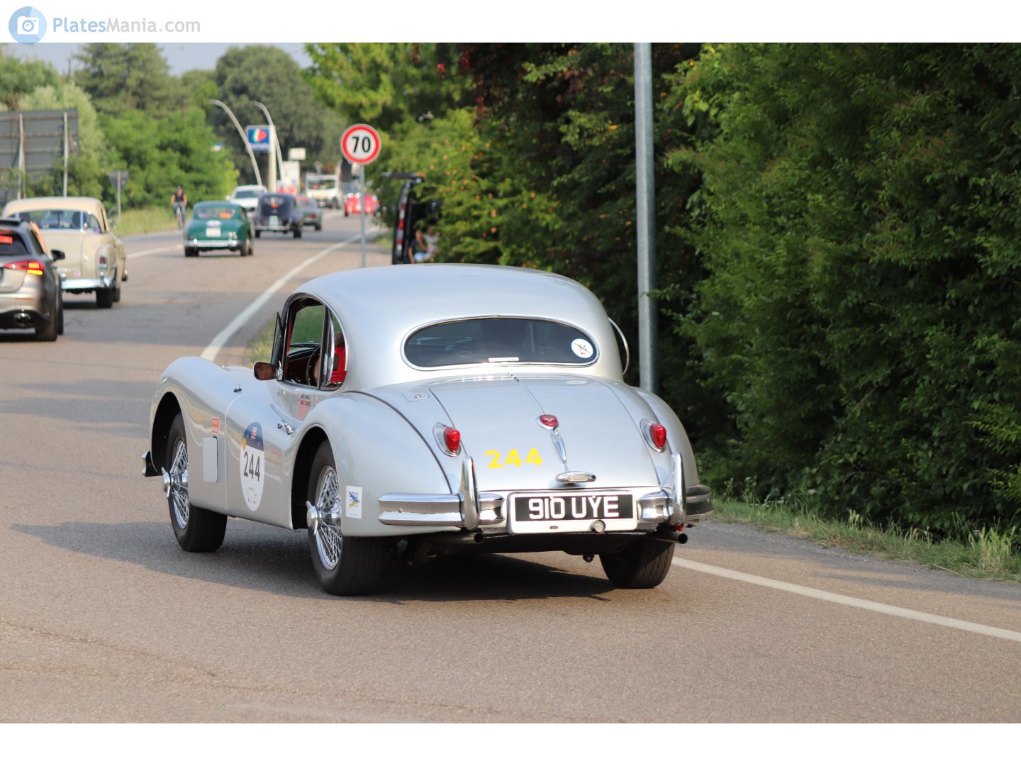 910UYE, Jaguar XK140 