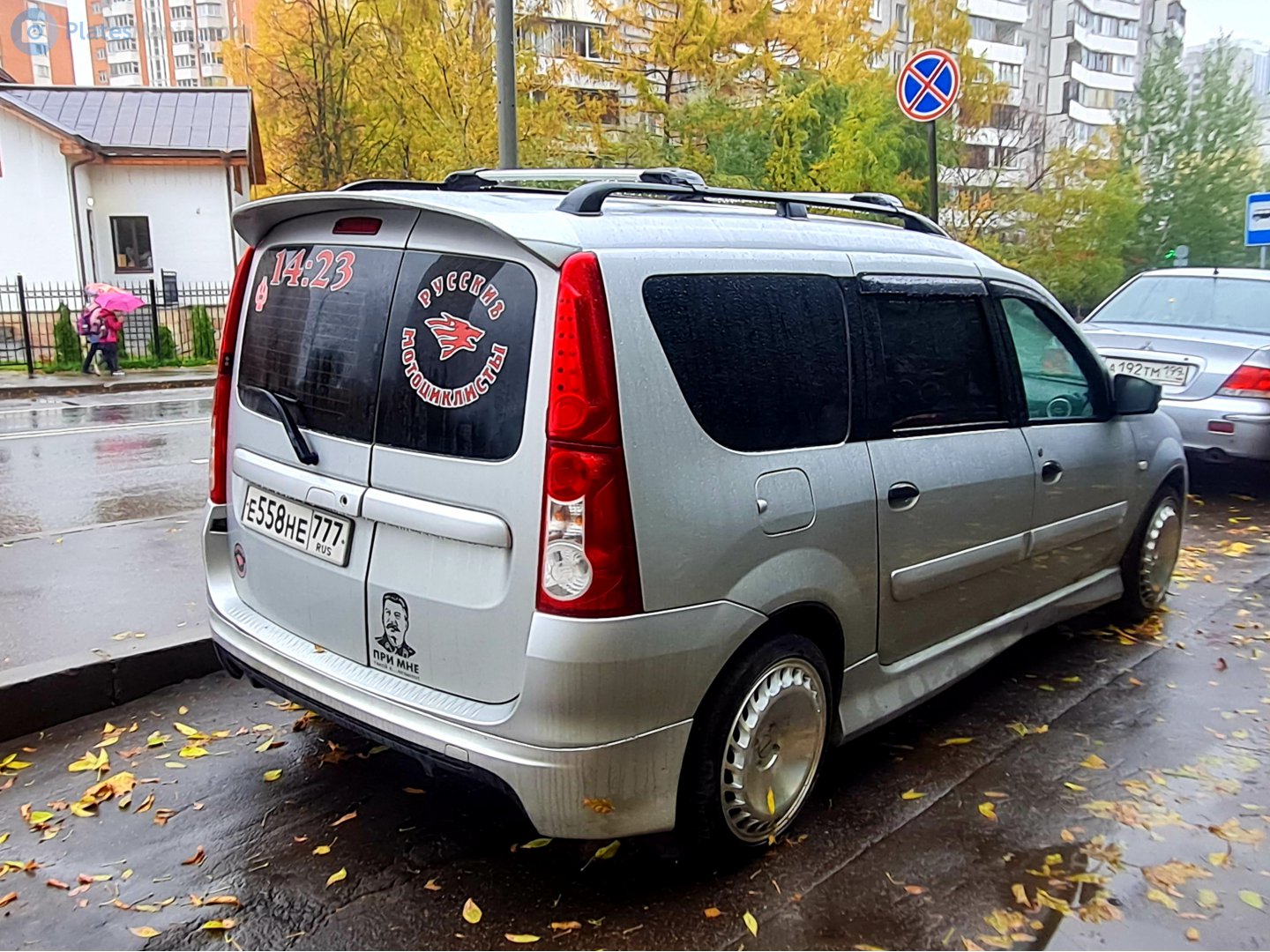 е 558 не 777, Lada (VAZ) Largus 1st gen R90 (KS0/RS0), 2012­–2020